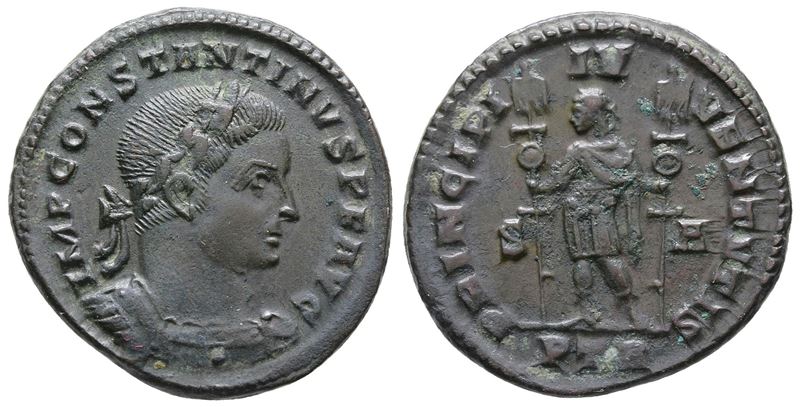 Constantine i (307/310-337). Æ Follis (25 MM, 6.81 G).
