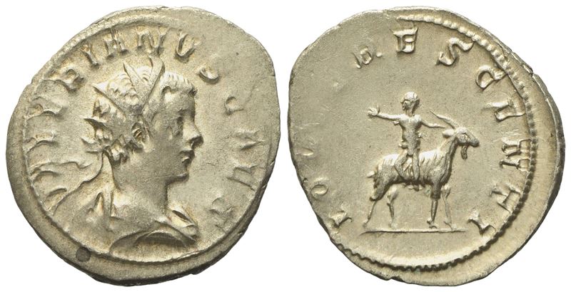 Valerian II Caesar, Antoninianus Struck Under Gallienus, Colonia Agrippinensium, Ad 256; Ar (g 3,...