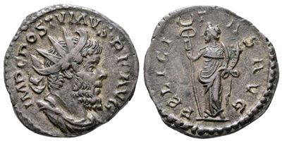 Postumus (260-269). Antoninianus (21 MM, 3.75 G).