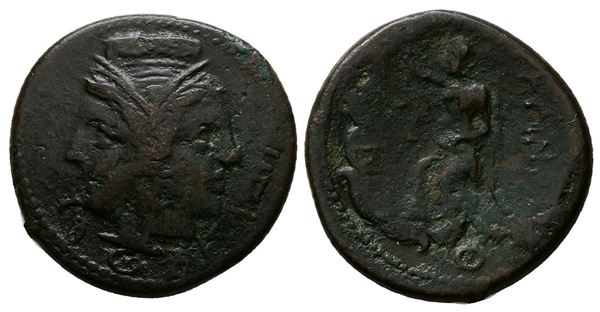 Bruttium, Rhegion, c. 215-150 BC. Æ Pentonkia (27mm, 10.63g).  - Auction Greek, Roman, Byzantine Coins - Bertolami Fine Art - Prague