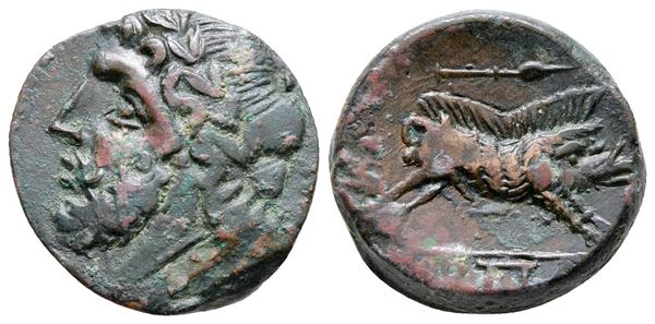 Northern Apulia, Arpi, 3rd century BC. Æ (20 mm, 7.75 g).