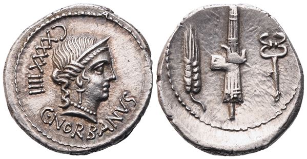 C. Norbanus, Denarius, 83 BC; AR (3,95 g; 19 mm; 11 h)