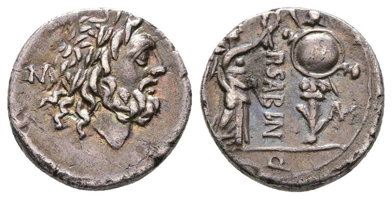 P. Sabinus, Rome, 99 Bc. Ar Quinarius (14 MM, 1.74 G).