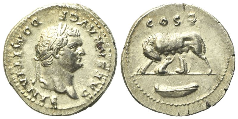 Domitian Caesar, Denarius Struck Under Vespasian, Rome, Ad 77-78; Ar (g 3,13; MM 19)