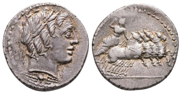 Gargilius, Ogulnius and Vergilius, Rome, c. 86 BC. AR Denarius (20 mm, 3.88 g).