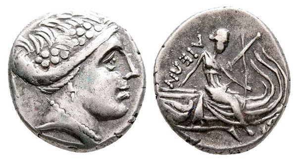 Euboia, Histiaia, 3rd-2nd centuries BC. AR Tetrobol (12 mm, 1.55 g).