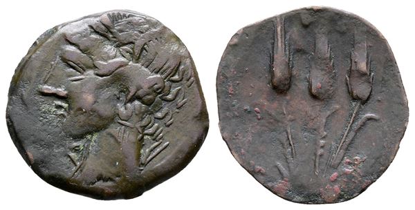 Carthaginian Domain, Sardinia, c. 241-238 BC. Æ (18 mm, 1.70 g).