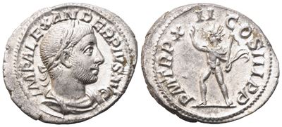 Severus Alexander (222-235), Denarius, Rome, 233; Ar (3,13 G; 20,6 MM; 6 H)