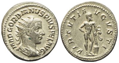 Gordian III (238-244), Antoninianus, Rome, Ad 241-243; Ar (g 5,25; MM 22)