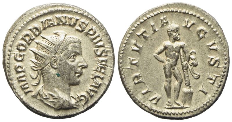Gordian III (238-244), Antoninianus, Rome, Ad 241-243; Ar (g 5,25; MM 22)