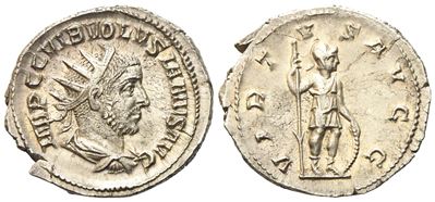 Volusian (251-253), Antoninianus, Mediolanum, Ad 251-253; Ar (g 4,18; MM 22,8)