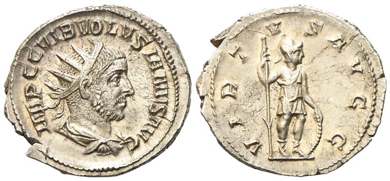 Volusian (251-253), Antoninianus, Mediolanum, Ad 251-253; Ar (g 4,18; MM 22,8)