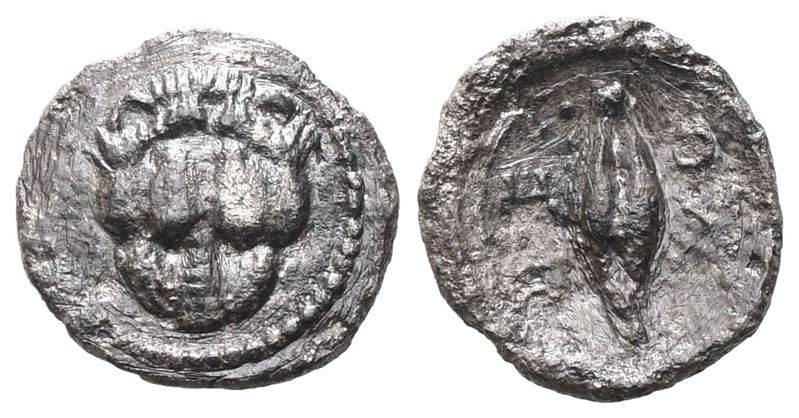 Sicily, Leontinoi, C. 476-466 Bc. Ar Litra (11 MM, 0.50 G).