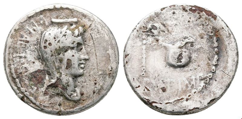 Brutus, Military Mint Traveling With Brutus And Cassius in Western Asia Minor Or Northern Greece;...