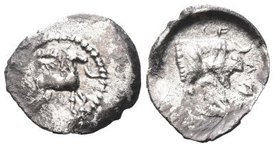 Sicily, Gela, C. 465-450 Bc. Ar Litra (14 MM, 0.61 G).