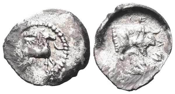 Sicily, Gela, c. 465-450 BC. AR Litra (14 mm, 0.61 g).