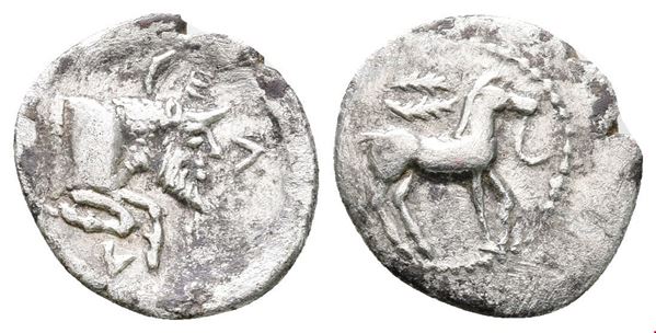 Sicily, Gela, c. 465-450 BC. AR Litra (12mm, 0.61g).