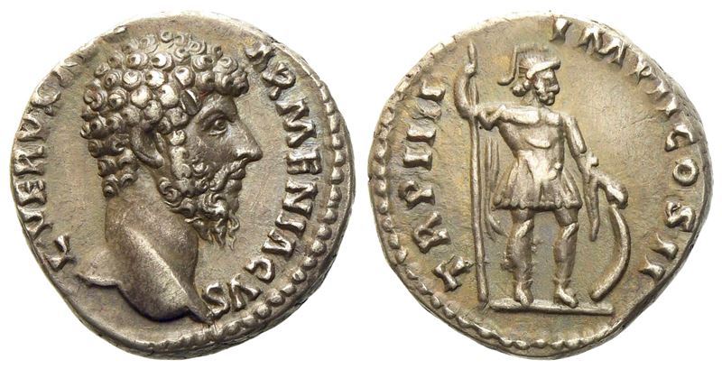 Lucius Verus (161-169), Denarius, Rome, December 163-december 164; Ar (g 3,71; MM 17)