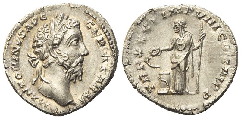 Marcus Aurelius (161-180), Denarius, Rome, Ad 176-177; Ar (g 3,45; MM 18,4)