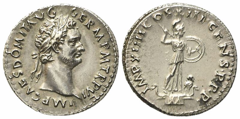 Domitian (81-96), Denarius, Rome, Ad 87; Ar (g 3,61; MM 20,15)