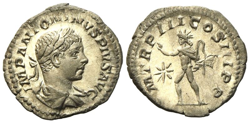 Elagabalus (218-222), Denarius, Rome, Ad 220-222; Ar (g 2,84; MM 19,9)