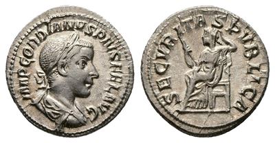Gordian III (238-244). Ar Denarius (20mm, 3.31g).