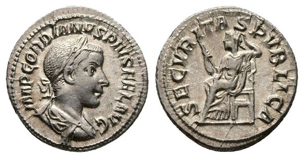 Gordian III (238-244). AR Denarius (20mm, 3.31g).