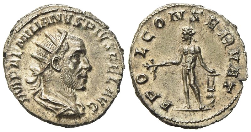 Aemilian (253), Antoninianus, Rome, Ad 253; Ar (g 3,59; MM 21,1)