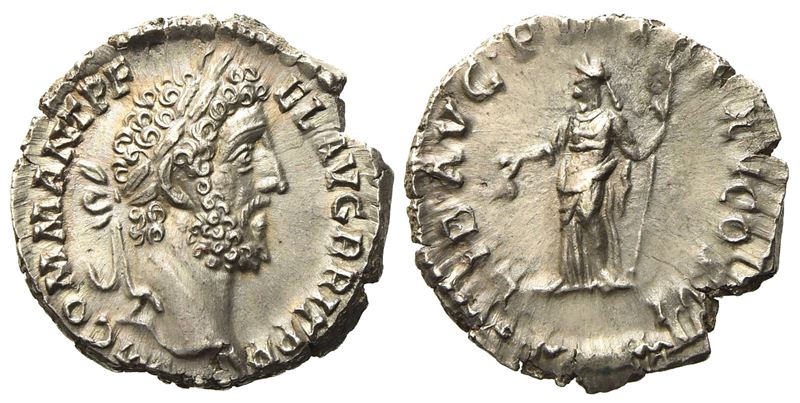 Commodus (177-192), Denarius, Rome, Ad 190; Ar (g 2,93; MM 17,2)
