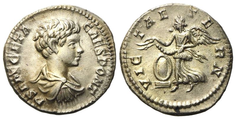 Geta Caesar, Denarius Struck Under Septimius Severus And Caracalla, Rome, Ad 200-202;ar (g 3,31; ...
