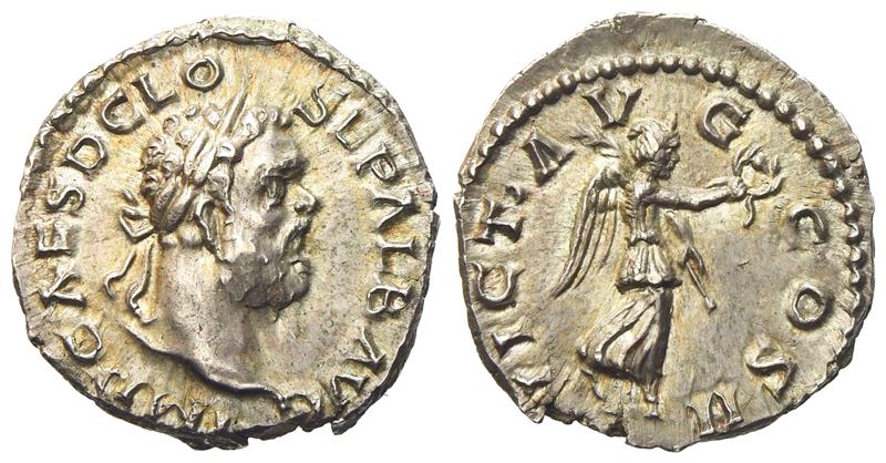 Clodius Albinus Caesar (193-197), Denarius, Ludgunum, Ad 195 Or 196-197; Ar (g 2,52; MM 17,75)