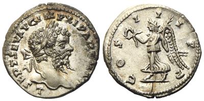 Septimius Severus (193-211), Denarius, Laodicea, Ad 198-202; Ar (g 3,37; MM 19,6)