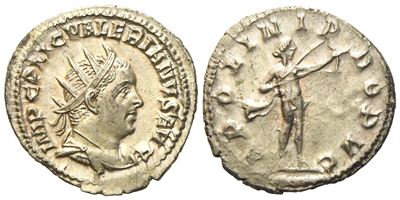 Valerian i (253-260), Antoninianus, Rome, Ad 253-254; Ar (g 3,32; MM 21,7)