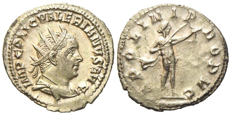Valerian i (253-260), Antoninianus, Rome, Ad 253-254; Ar (g 3,32; MM 21,7)