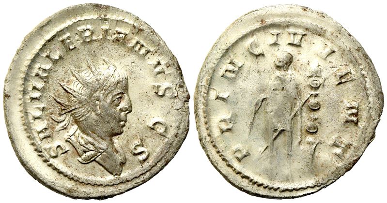 Saloninus Caesar, Antoninianus Struck Under Gallienus, Lugdunum, Ad 256; Ar (g 3,65; MM 24,2)