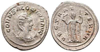 Salonina (augusta, 254-268). Antoninianus (23mm, 3.06g).