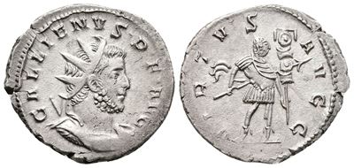 Gallienus (253-269), Antoninianus, Mediolanum, Undated; Æ (g 3,07; MM 22,3)