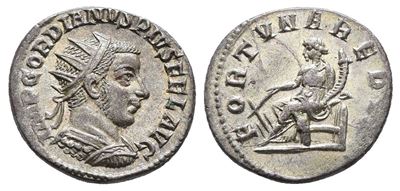 Gordian III (238-244). Ar Antoninianus (22mm, 4.18g).