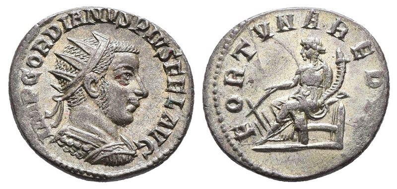Gordian III (238-244). Ar Antoninianus (22mm, 4.18g).