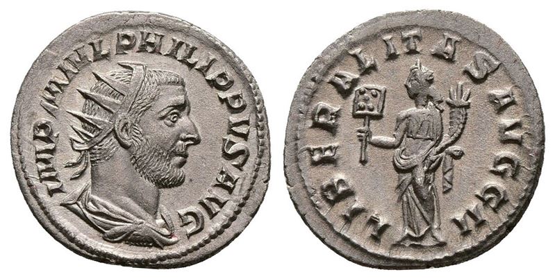 Philip i (244-249). Ar Antoninianus (22mm, 3.84g).