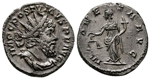 Postumus (260-269). AR Antoninianus (21mm, 3.92g).