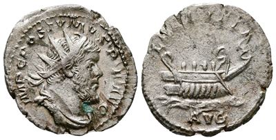Postumus (260-269). Ar Antoninianus (22mm, 3.18g).