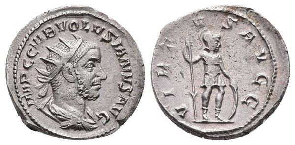 Volusian (251-253). AR Antoninianus (23mm, 3.86g).