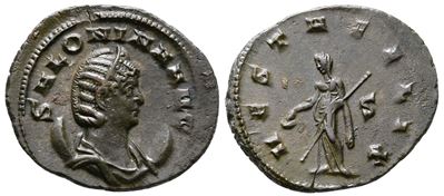 Salonina (augusta, 254-268). Antoninianus (23mm, 3.52g).