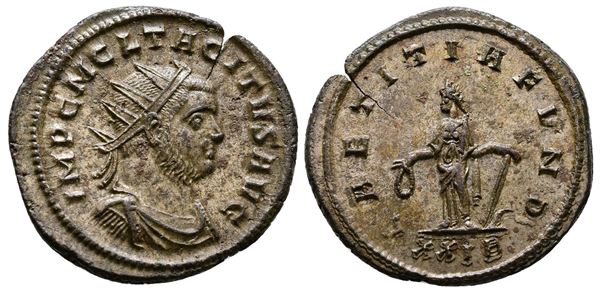 Tacitus (275-276). Radiate (23mm, 4.72g).  - Auction Greek, Roman and Byzantine Coins	 - Bertolami Fine Art - Prague