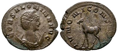 Salonina (augusta, 254-268). Antoninianus (22mm, 2.71g).