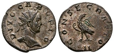 Divus Carus (died Ad 283). Radiate (21mm, 3.46g).
