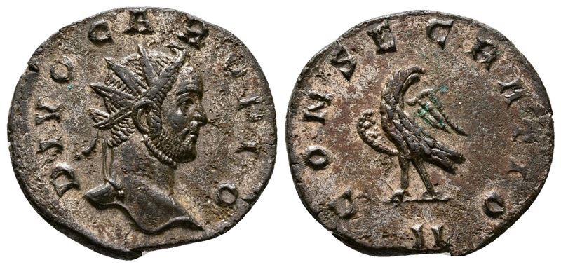 Divus Carus (died Ad 283). Radiate (21mm, 3.46g).