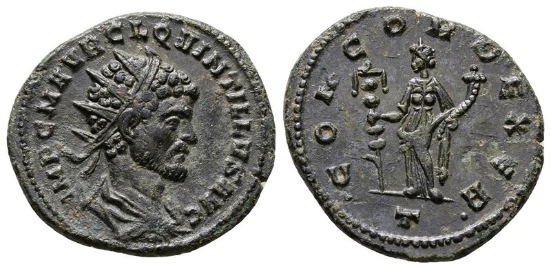 Quintillus (ad 270). Radiate (21mm, 3.71g).