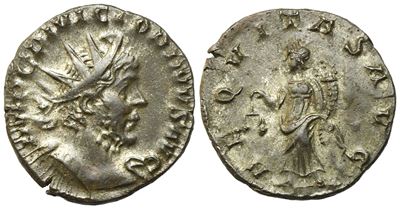 Victorinus (imperium Galliarum, 269-271), Antoninianus, Southern Mint, Undated; Æ (3,03 G; 19,3 M...